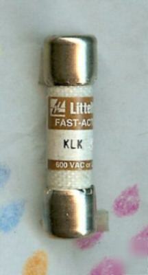 New littelfuse klk-1 fast acting KLK1 klk 1 amp fuse