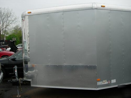 2007 27 x 8.5 ft. enclosed haulmark auto transport 