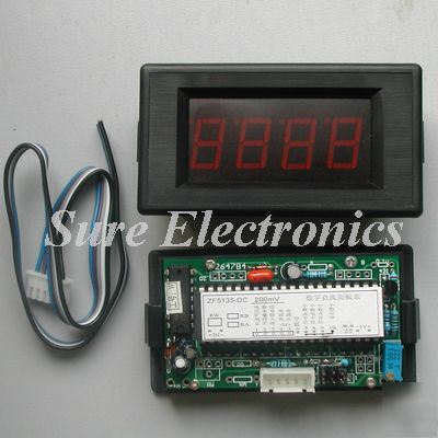 ( 3 1/2 ) digital ac 0~500V volt panel meter red led