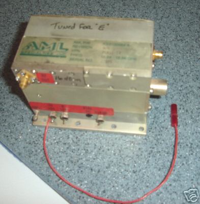 Aml microwave rf modulator 12.64-12.96 ghz 