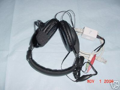 Icom 706 headset ham mobile amateur radio mike ptt pro