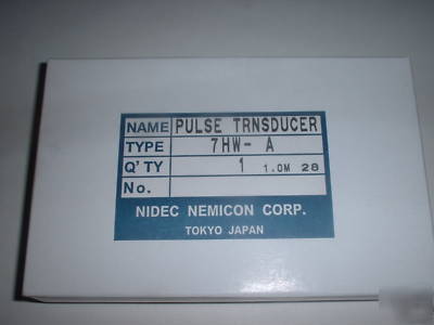 New nidec transducer pulse type 7HW-a boxed