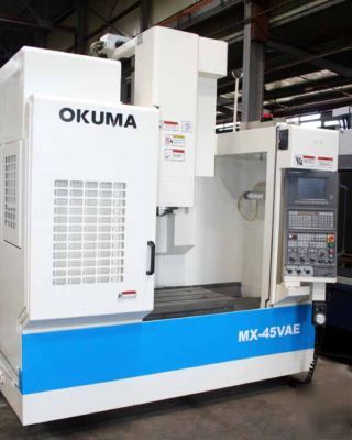 New okuma MX45VAE vertical machining center, 1998