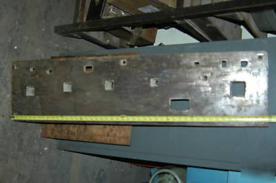 Pexto stake plate 12X48 blacksmith tin knocker anvil