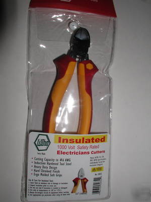 Wiha insulated electrician's cutters diagonals 32832