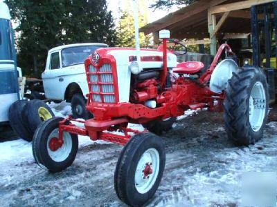 1960 ford 971 diesel row crop tractor