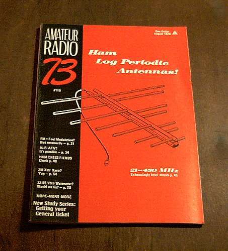 1970 aug 73 amateur radio magazine ham shortwave tech