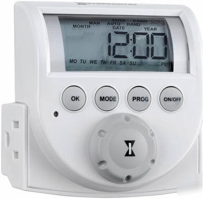 Intermatic DT620CH 2 outlet heavy duty digital timer 