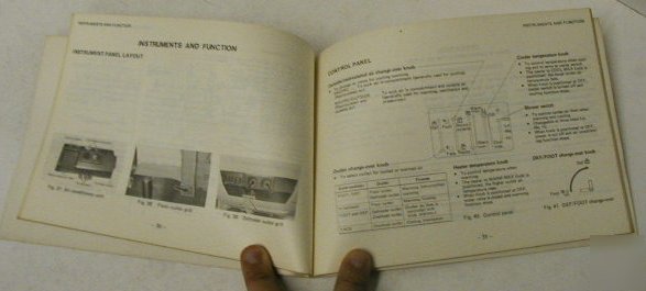 Komatsu 1978? air conditioning operation & maint manual