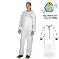 New (1) white disposable coveralls - 2XL 