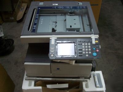 New konica minolta bizhub 250 all in one laser copier 