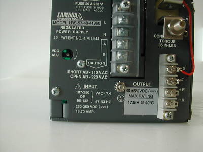 Power supply lambda lrs-57-48 -41960