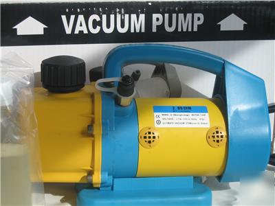 Rotary vane vacuum pump 3CFM 200W ac hvac light weight