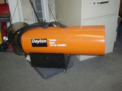Dayton portable liquid propane heater model # E58
