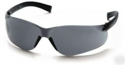 2 pyramex mini-ztek small gray sun & safety glasses