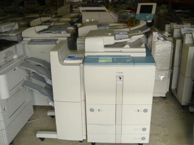 Canon copier IR5000 printer network scan saddle stitch