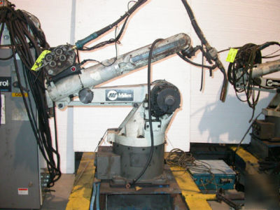 13.2 lb miller otc 6-axis welding arm-type robot #23952