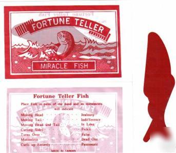 144 fortune teller fish novelty party toys vending