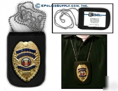 Bail enforcement badge & neck chain W95N-PF706-1