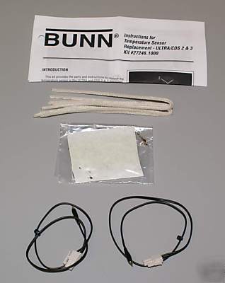 Bunn cds-2 ultra-2 temperature probe kit, two probes