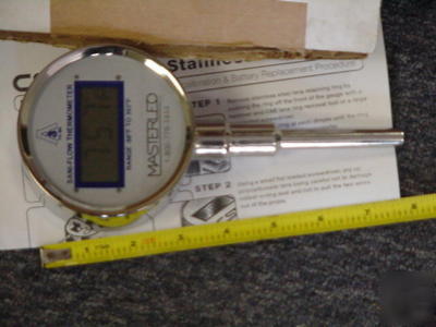 Cse chicago stainless masterleo dt-3A-bt-df thermometer