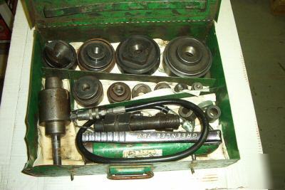 Greenlee ram & hand pump hydraulic driver kit