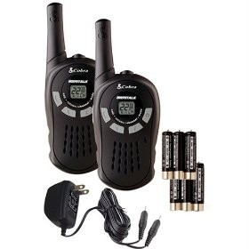 New cobra PR165-2VP 6 mile 2-way radio walkie talkie
