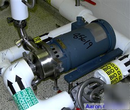 Used- waukesha centrifugal pump, model 2045, stainless