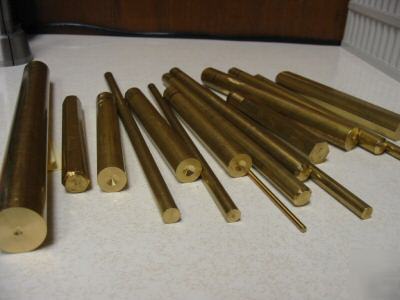 360 brass rods,bars,variety pack,lathe,mill,saw,drill 