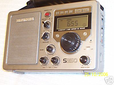Grundig S350 am fm sw cb shortwave radio receiver