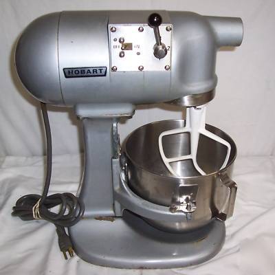 Hobart n-50 commercial heavy duty 5 qt stand mixer bowl