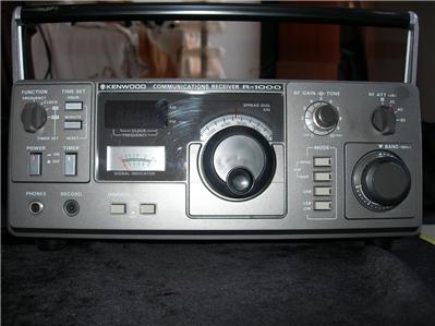 Kenwood r-1000 communications receiver vintage