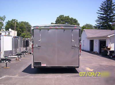 New 2009 8.5X18 haulin enclosed car/landscape trailer