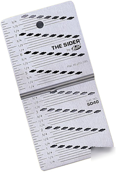 New malco SD40 the sider, siding marking template 