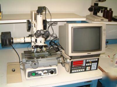 Nikon measuring microscope with monitor