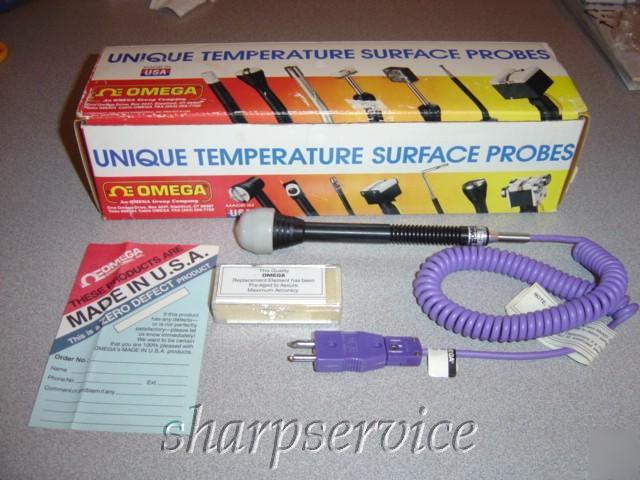 Omega 88002E temp temperature surface probe e type 250C