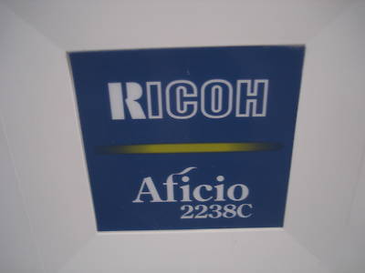 Ricoh AF2238C color copier w/print & scan 
