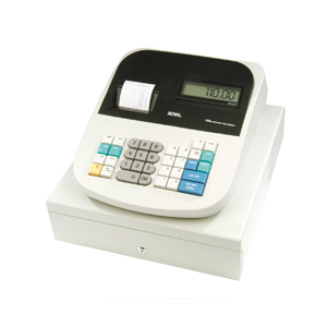 Royal consumer 110DX ecr w/smaller cash register 29406D