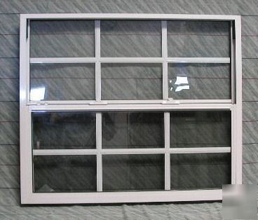 Superior window aluminum white block ss 41-7/8 x 35-3/8