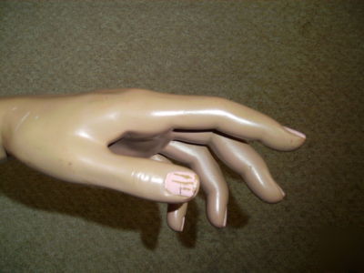 Vintage mannequin hand (left) ,shop,display or project