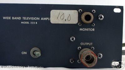 Vintage spencer kennedy wide band television amplifier