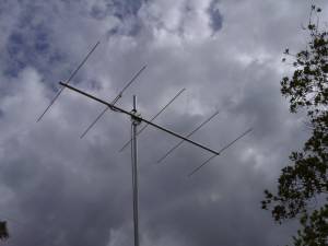 2 meter vhf 144 /148 5 element yagi beam antenna