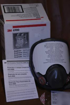 3M 6900 full face piece reuseable respirator mask large