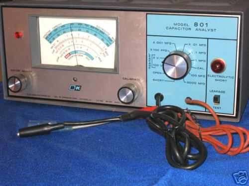 Capacitor meter, b&k model 801
