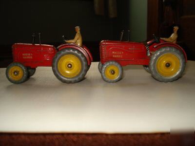 Dinky toy massey harris tractors