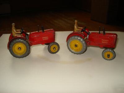 Dinky toy massey harris tractors
