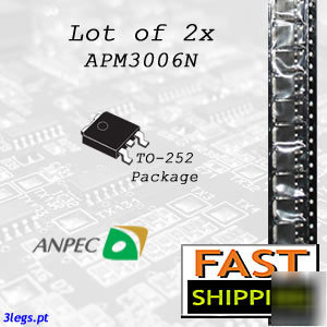New lot of 2X APM3006N APM3006 to-252 fast shipping
