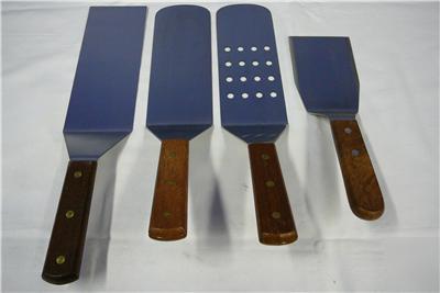 New lot of 4 turners grill/griddle commercial 