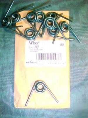 New package of 10 wiss tin snip replacement springs
