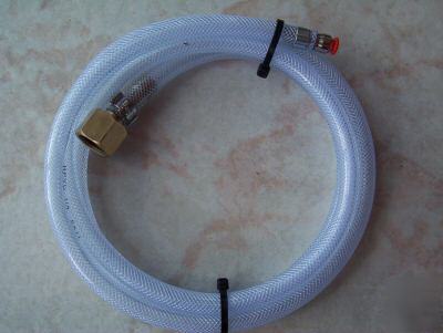 Powertek mini mig 1.5MTR gas hose adaptor complete